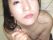 【度云泄密】新疆少妇马琳吞精流出，我是你的骚母狗 你的鸡巴好吃，主人喂我吃 2V！ (2)