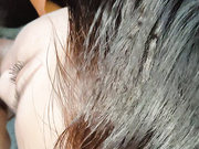 贵在真实，长春出轨人妻小妖精晶晶系列之拘束按在窗台后驱输出之后肏嘴口爆吞精